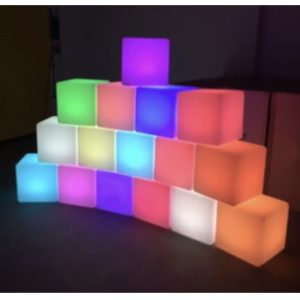 LED Cube Chairs