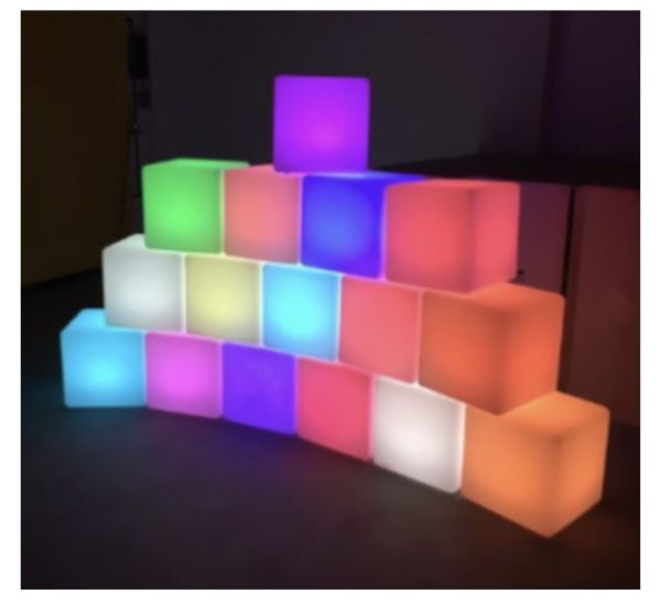 LED Cube Chairs