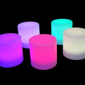 LED Small Round Stool