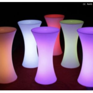 LED Round Cocktail Table